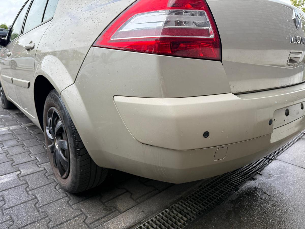 Renault Megane 2 original Stoßstange Stoßfänger hinten Dakotabeige Facelift BJ08